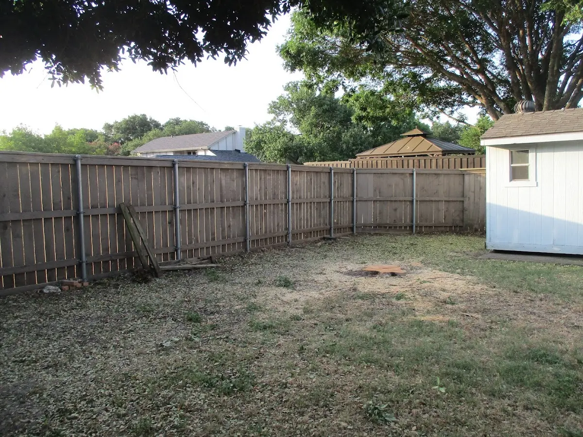 Cleared yard after professional tree removal in Mc Clellandtown